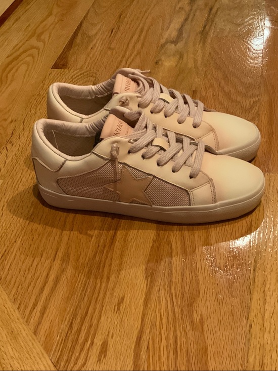 Vintage Havana Shoes - Vintage Havana Blush Pink Star Sneakers